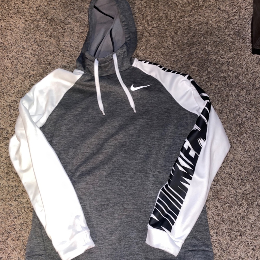 Nike black and grey hoodie - Picture 2 of 2